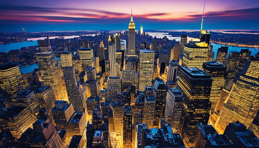 Architectonische landmarks NYC