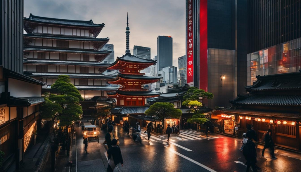 Tokyo architectuur attracties