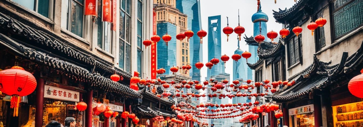 Wandelen in Shanghai