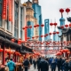 Wandelen in Shanghai