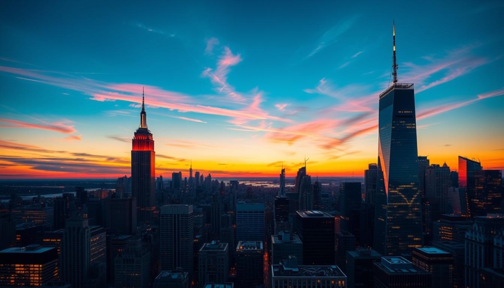 Skyline van New York City