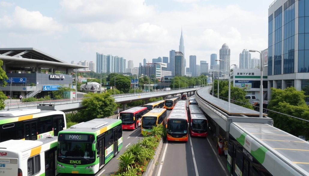 openbaar vervoer jakarta
