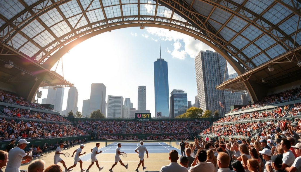 US Open tennis in New York